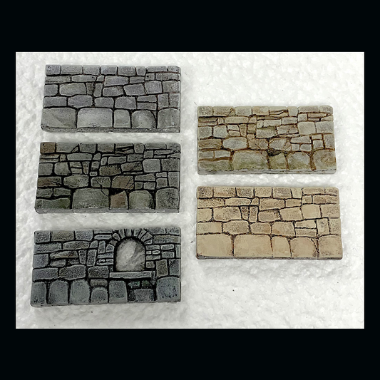 Some decent walls from Legend Games, easy to prep and paint, ready for the tabletop.