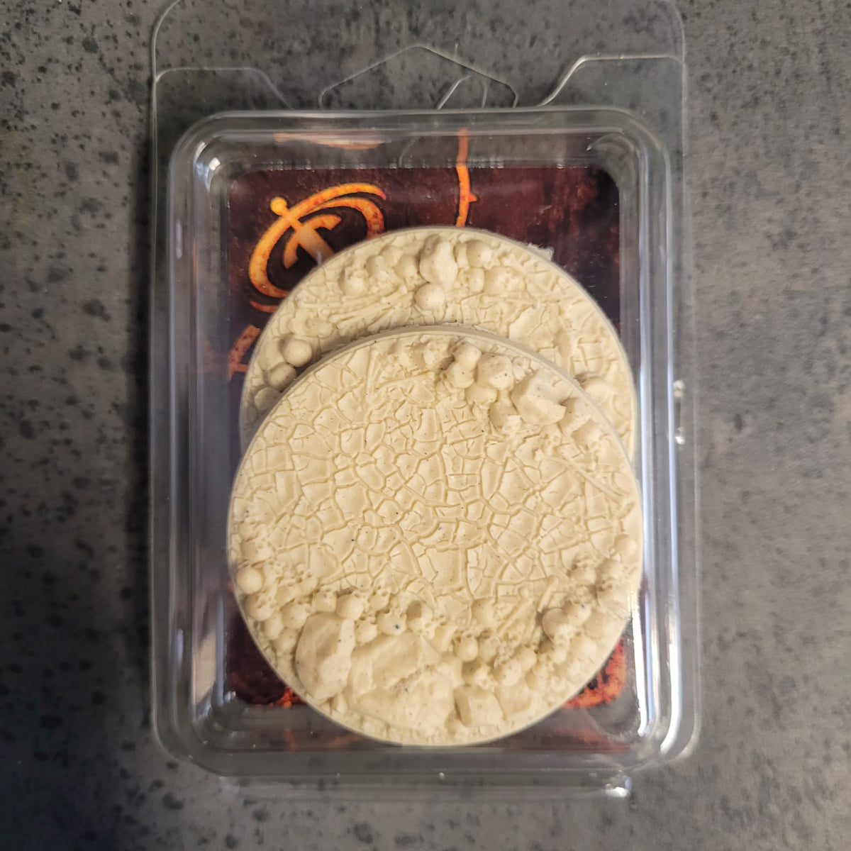 Bases - Skull Cracked Earth (60mm Round x 3)