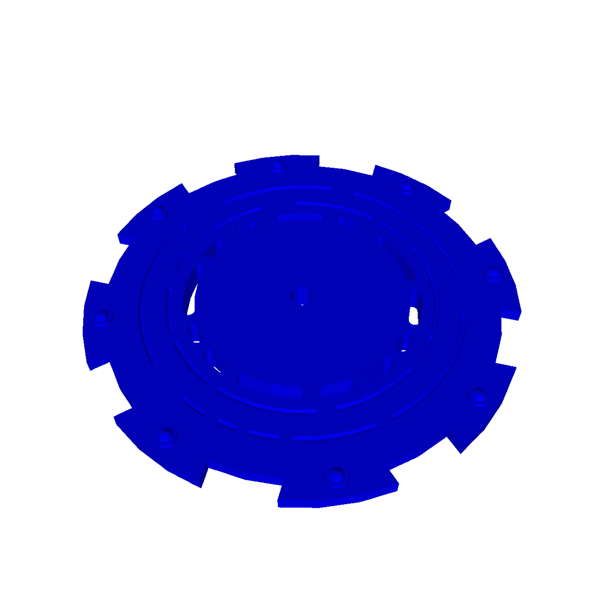 OP0007 - Radar/Gun Plate for roof