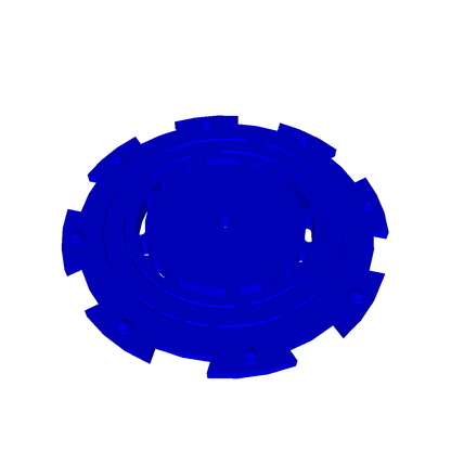 OP0007 - Radar/Gun Plate for roof