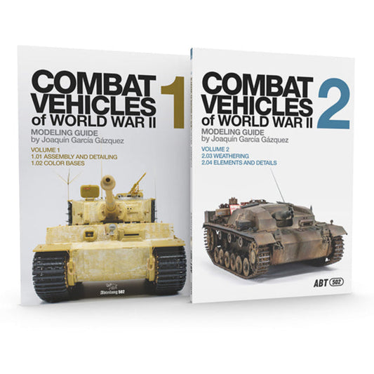 AK Interactive Combat Vehicles of WWII – Volume 1&2