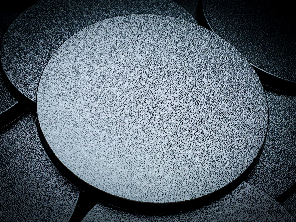 80mm Round Plain Plastic Bases