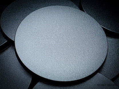80mm Round Plain Plastic Bases