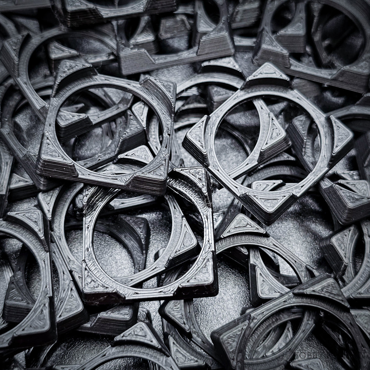 Round to Square Bases Shape and Size Converters 3d Print Full Range