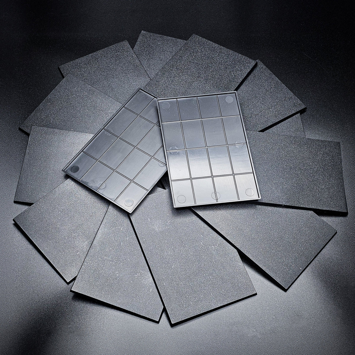 150x100mm Rectangular Plain Plastic Bases