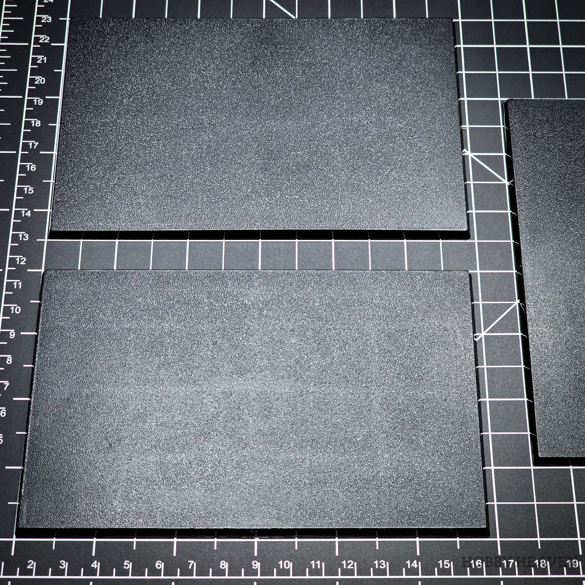 150x100mm Rectangular Plain Plastic Bases