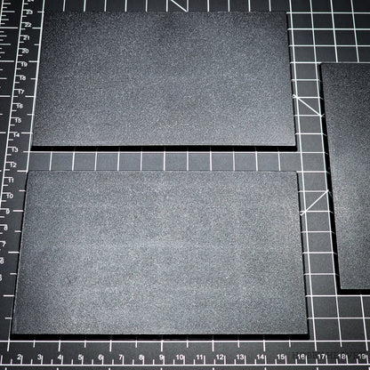 150x100mm Rectangular Plain Plastic Bases
