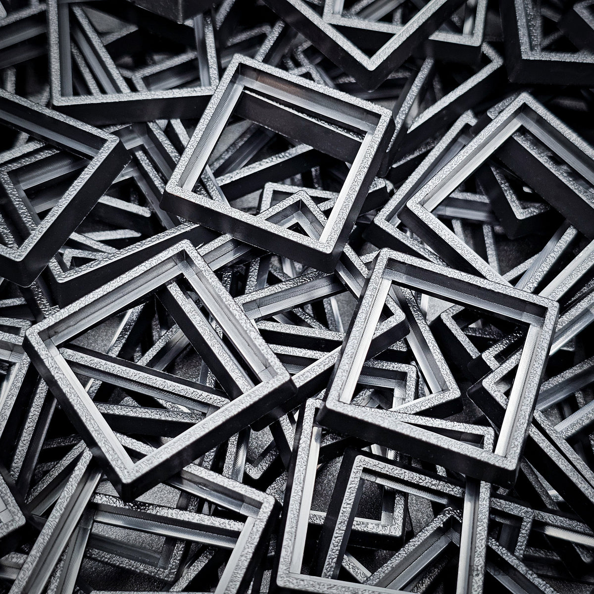 25mm to 30mm Square Base Converters ABS Plastic