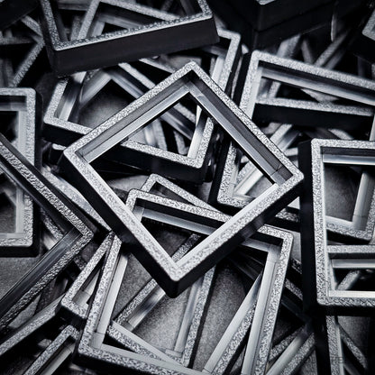 25mm to 30mm Square Base Converters ABS Plastic
