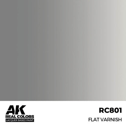 AK Interactive Real Colors - Flat Varnish 17ml. (RC801)
