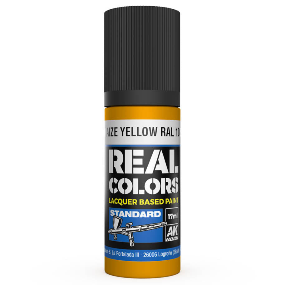 AK Interactive Real Colors - Maize Yellow RAL 1006 17ml. (RC813)