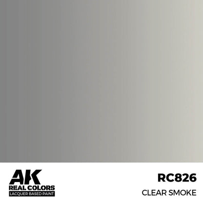 AK Interactive Real Colors - Clear Smoke 17ml. (RC826)
