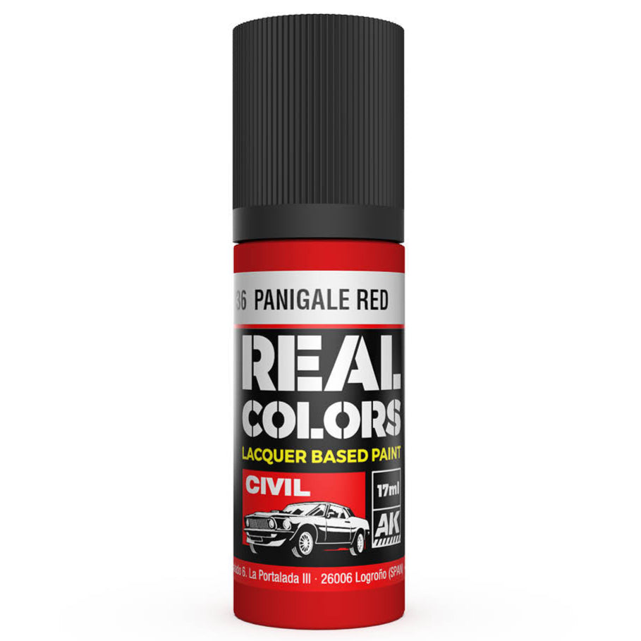 AK Interactive Real Colors - Panigale Red 17ml.