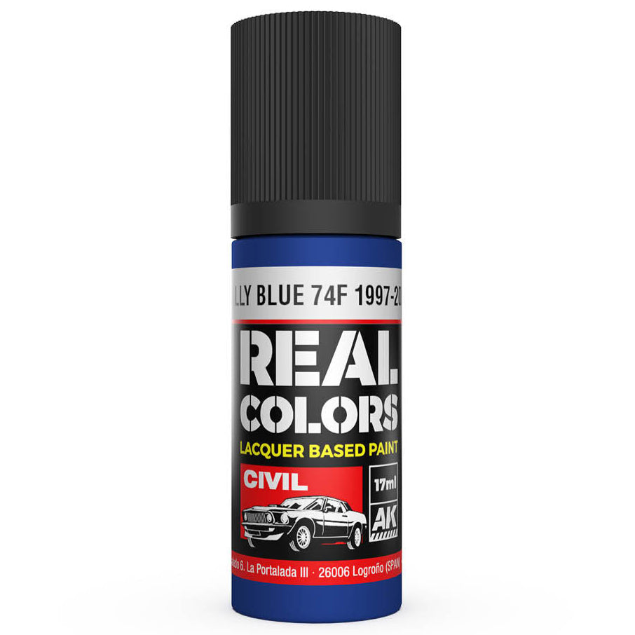 AK Interactive Real Colors - Rally Blue 74F 1997-2002 17ml.