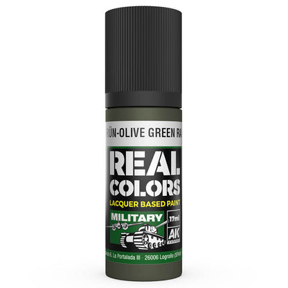 AK Interactive Real Colors - Olivgrün-Olive Green RAL 6003