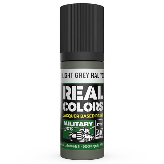 AK Interactive Real Colors - Hellgrau-Light Grey RAL 7009 (Interior Color)