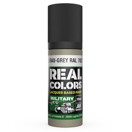 AK Interactive Real Colors - Grau-Grey RAL 7027