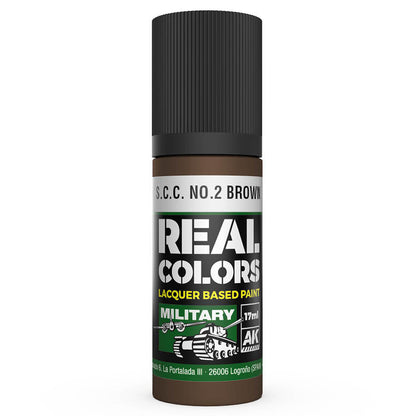 AK Interactive Real Colors - S.C.C. No.2 Brown