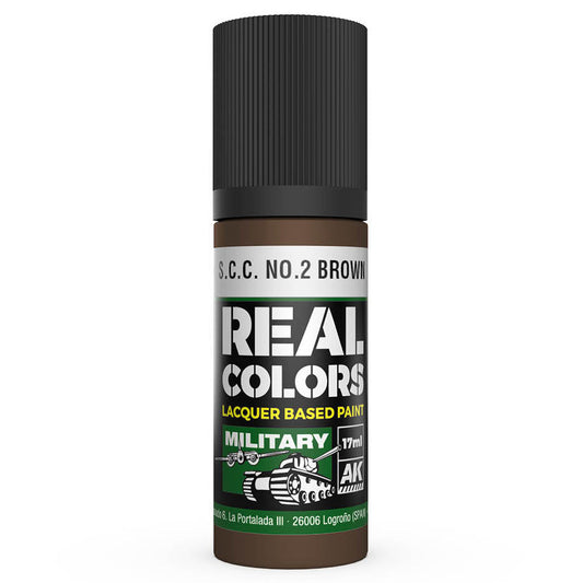 AK Interactive Real Colors - S.C.C. No.2 Brown