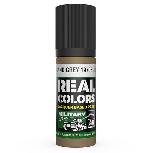 AK Interactive Real Colors - IDF Sand Grey 1970s-1980s