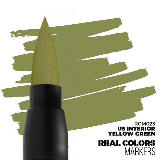 AK Interactive Real Colors Marker - US Interior Yellow Green (RCM023)