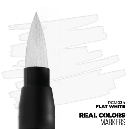 AK Interactive Real Colors Marker - Flat White (RCM034)