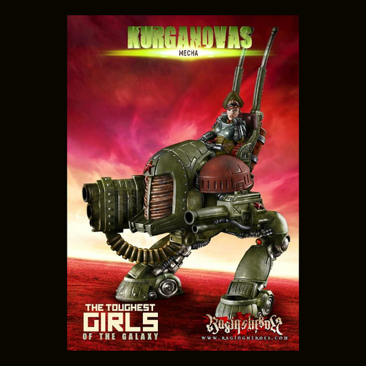 The Kurganovas are sisters, and their armies are predominantly dangerous and sexy females! These figures come unassembled and unpainted.