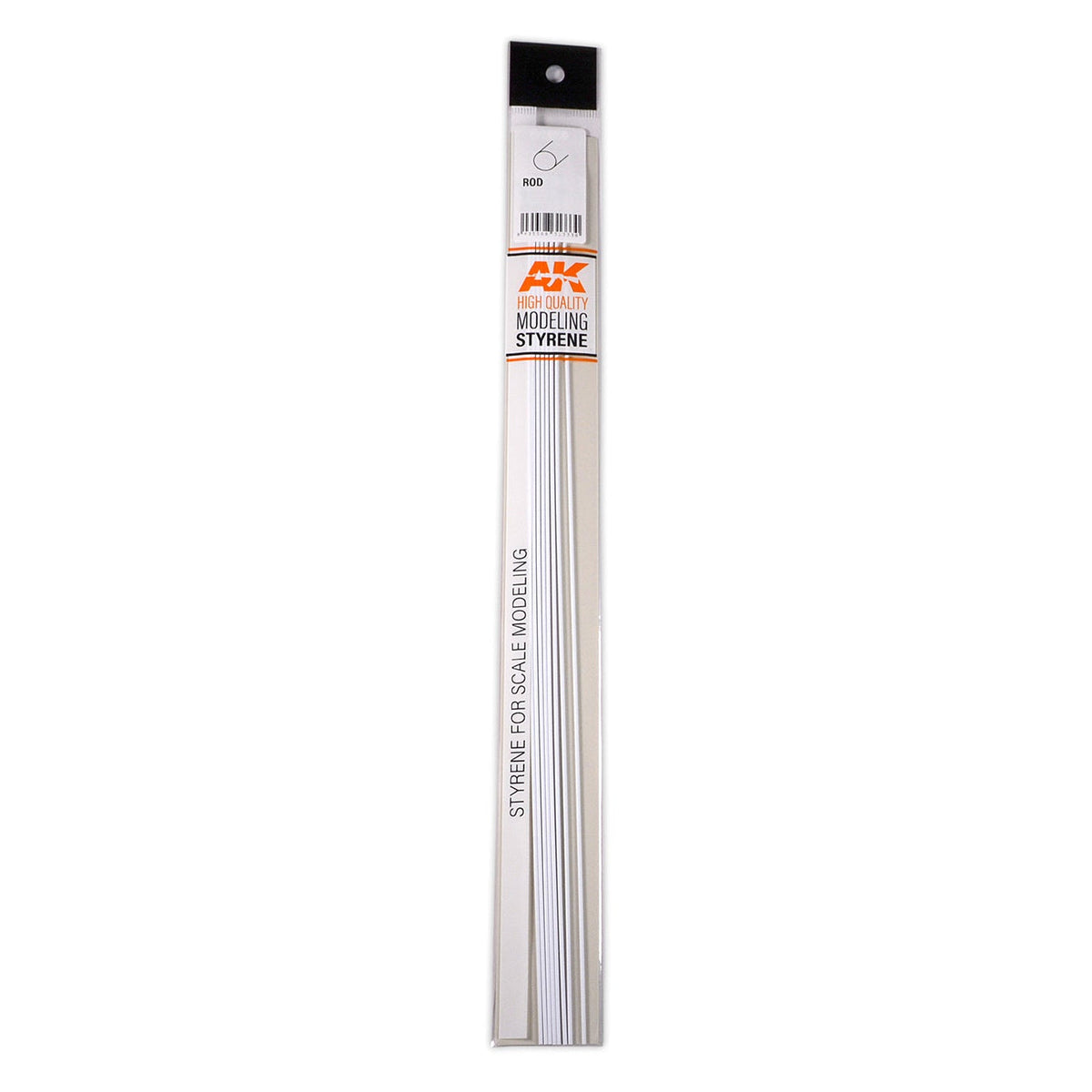 AK Interactive - Rod 1.00 Diameter x 350mm - Styrene Strip