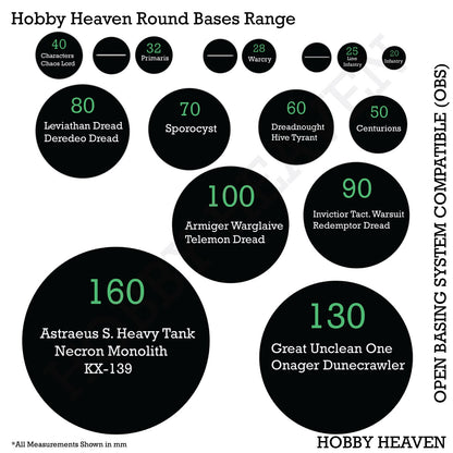 150x100mm Rectangular Plain Plastic Bases
