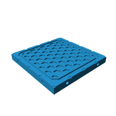 SS0007 - Grid vent plate