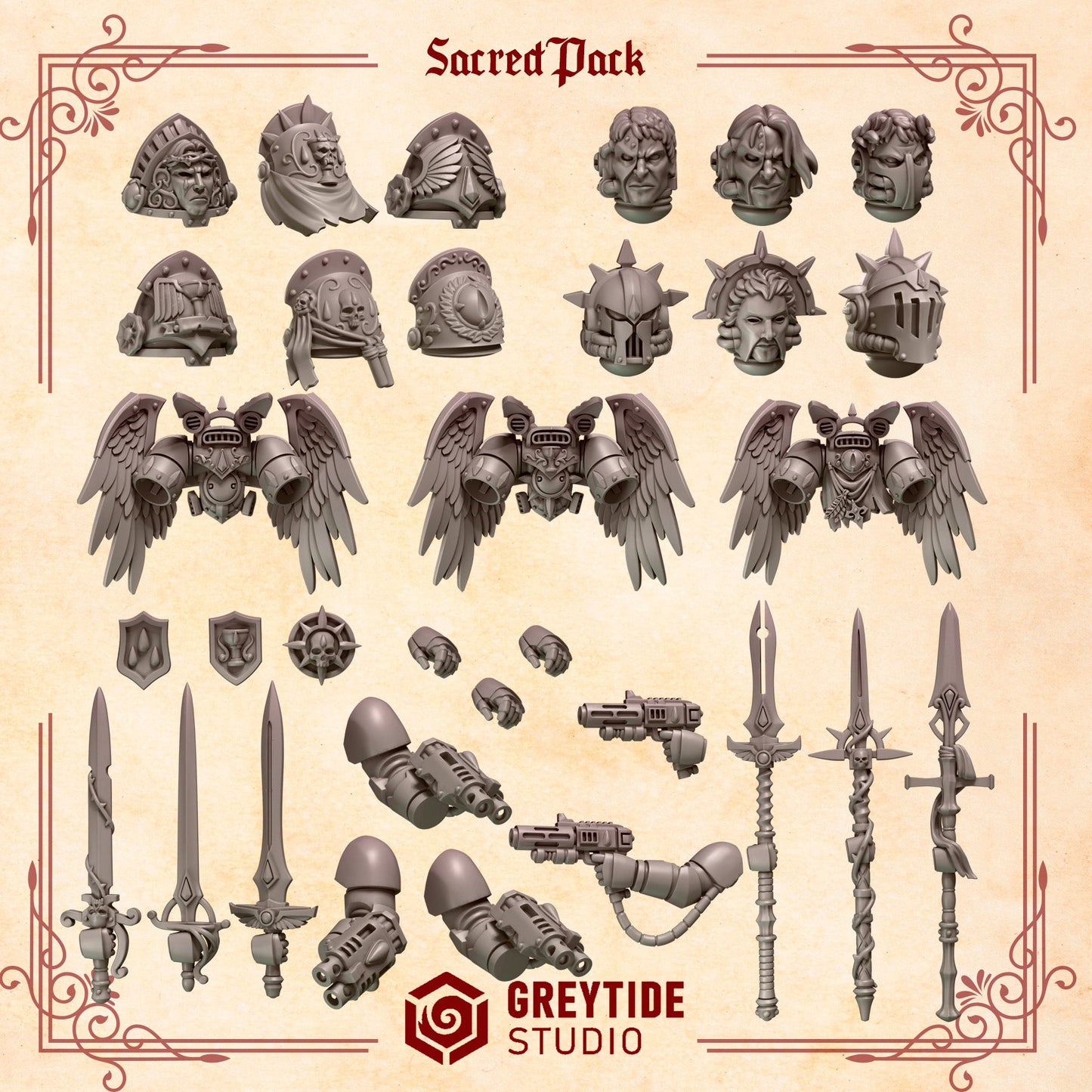 Sacred Pack Conversion Parts