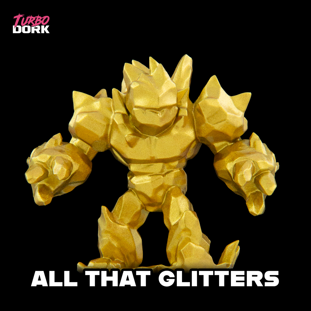 Turbo Dork: All That Glitters Metallic Acrylic Paint 22ml