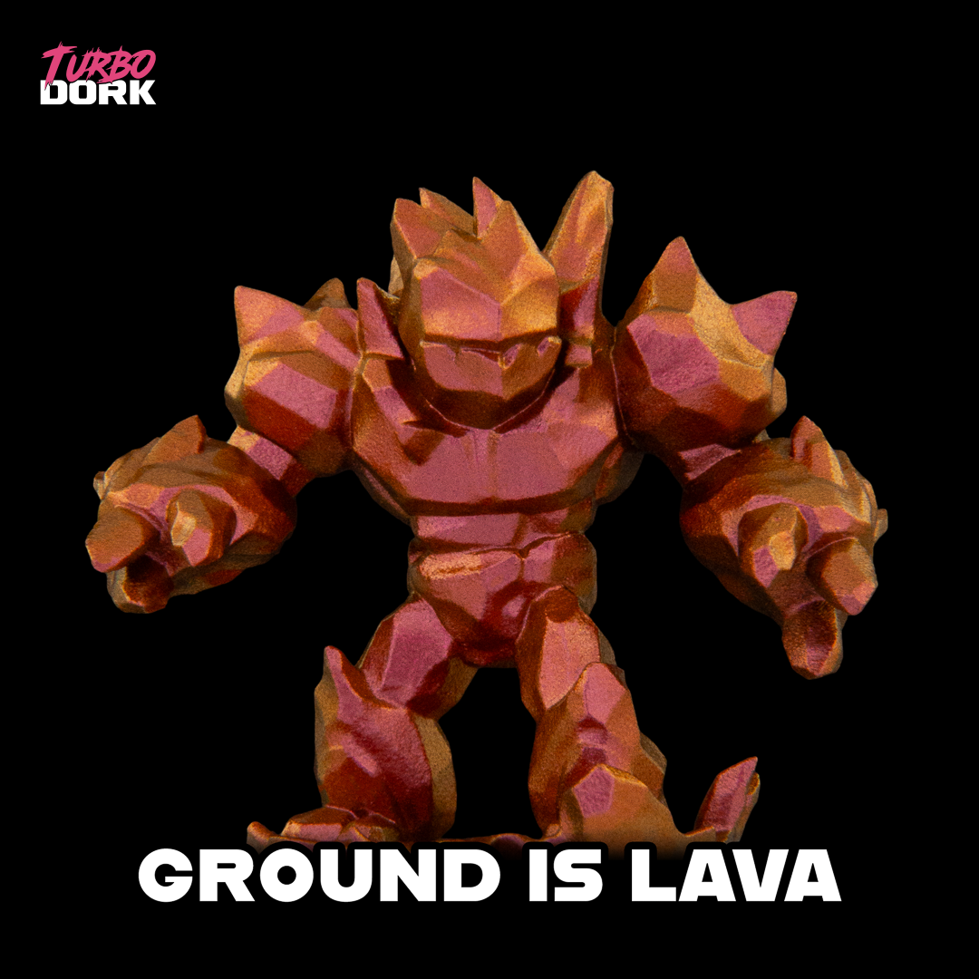 Turbo Dork: Ground Is Lava TurboShift Acrylic Paint 22ml