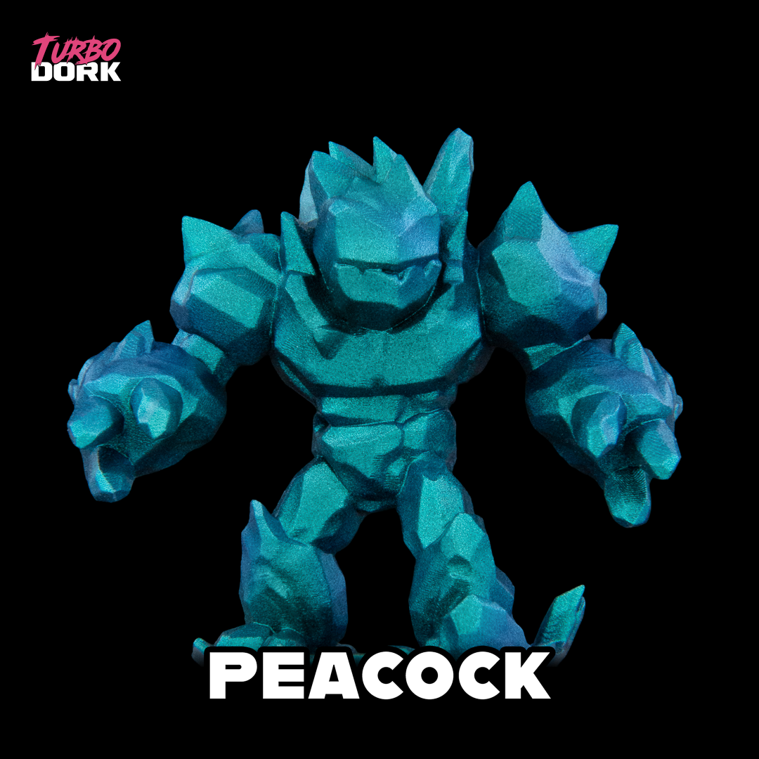 Turbo Dork: Peacock TurboShift Acrylic Paint 22ml