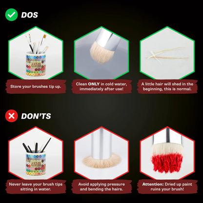 Army Painter Masterclass Drybrush Brush Set