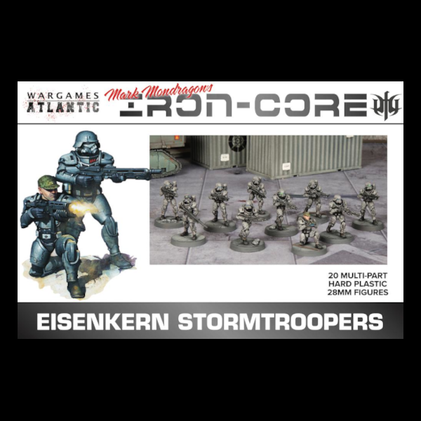 These Wargames Atlantic Eisenkern Stormtroopers are incredibly detailed heroic scale figures, and a brilliant addition to the table.