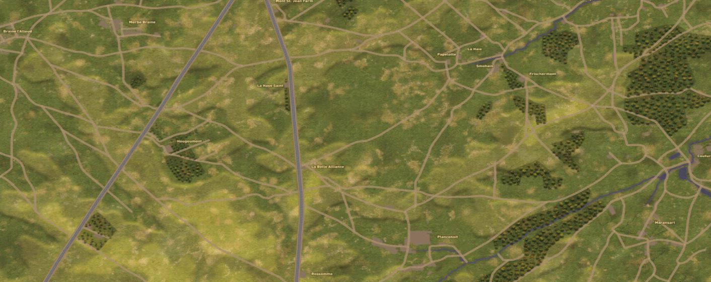 Waterloo Wargaming mat