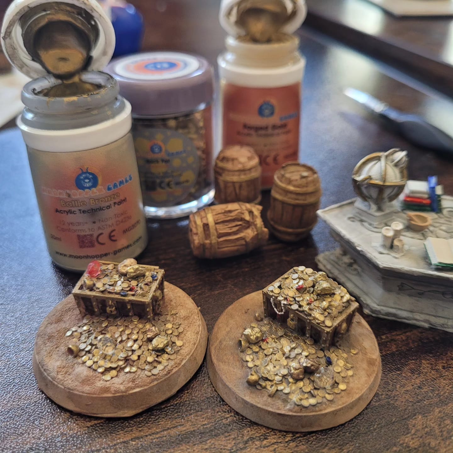 Pirate Treasure Bases (x2) 40mm