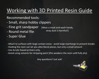 16x Modular Open Books Accessory Packs (M) - for Hobby Wargaming Model Bits - Fantasy AoS 30k Heresy