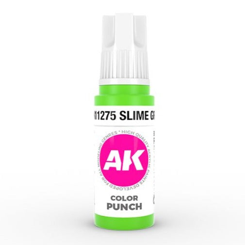 AK Interactive 3rd Gen Acrylic - Slime Green Color Punch AK11275