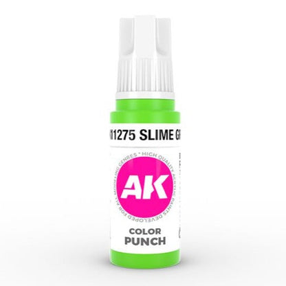 AK Interactive 3rd Gen Acrylic - Slime Green Color Punch AK11275