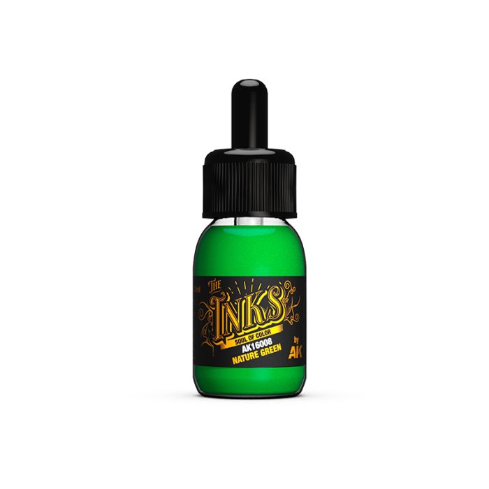 AK Interactive - The Inks - Secondary Colors Set AK16022