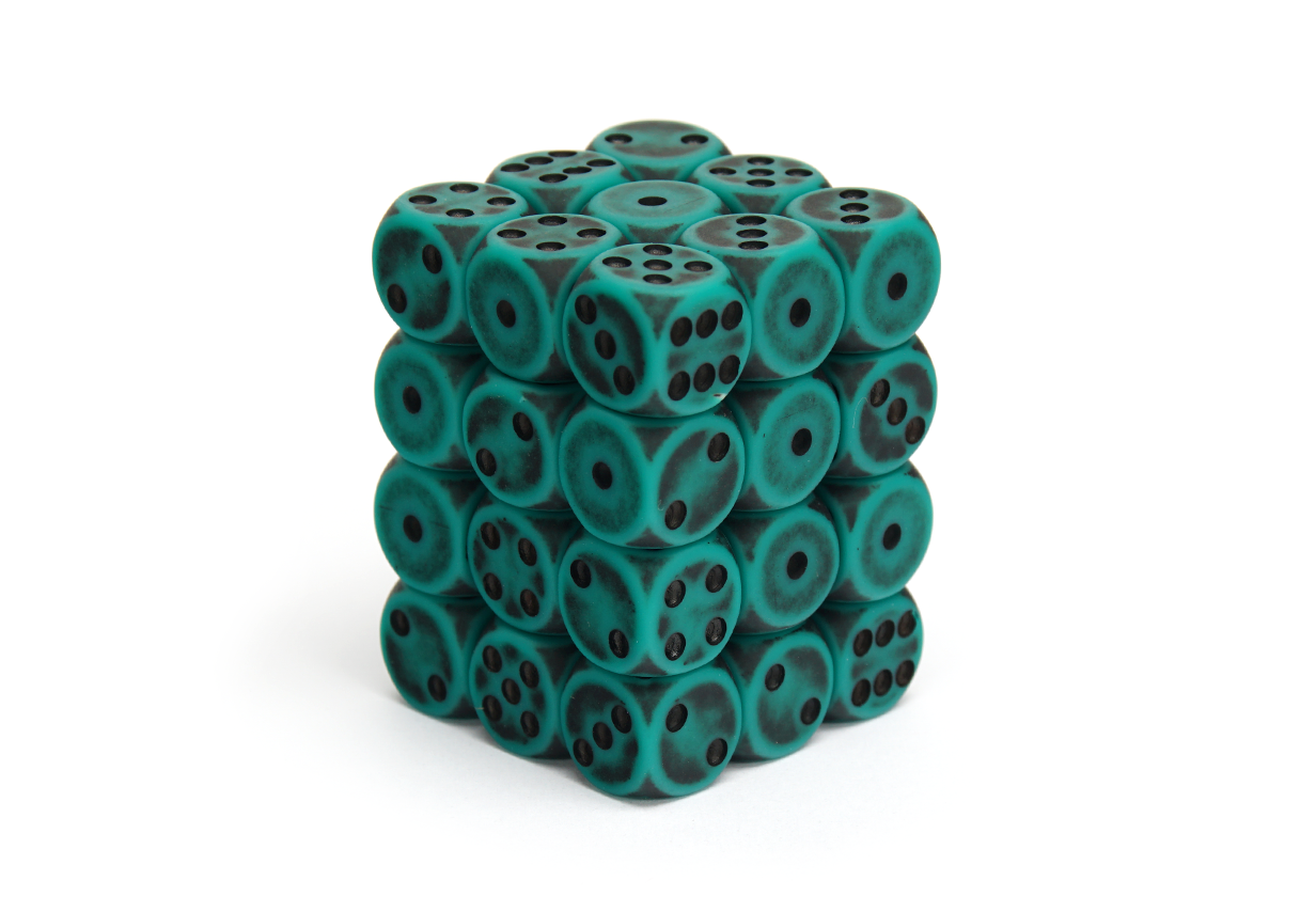 36x12mm Dice Block | Ancient - Verdigriz