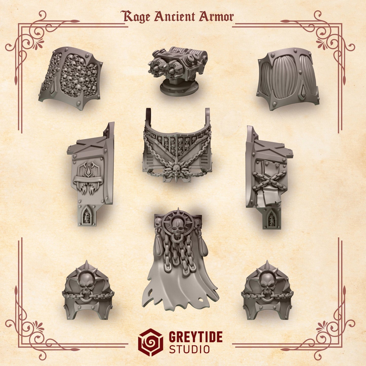 Rage Ancient Armour Conversion Pack