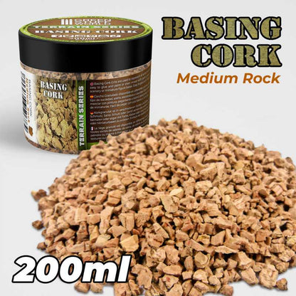 Medium Basing Cork Grit - 200ml | Green Stuff World