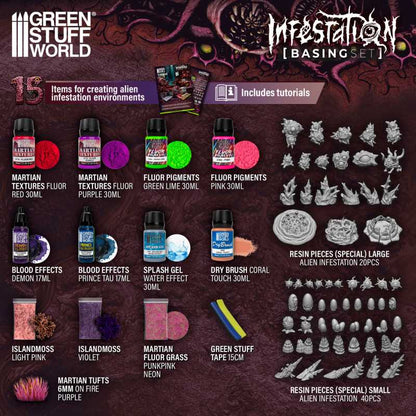 Green Stuff World: Basing Set - Infestation