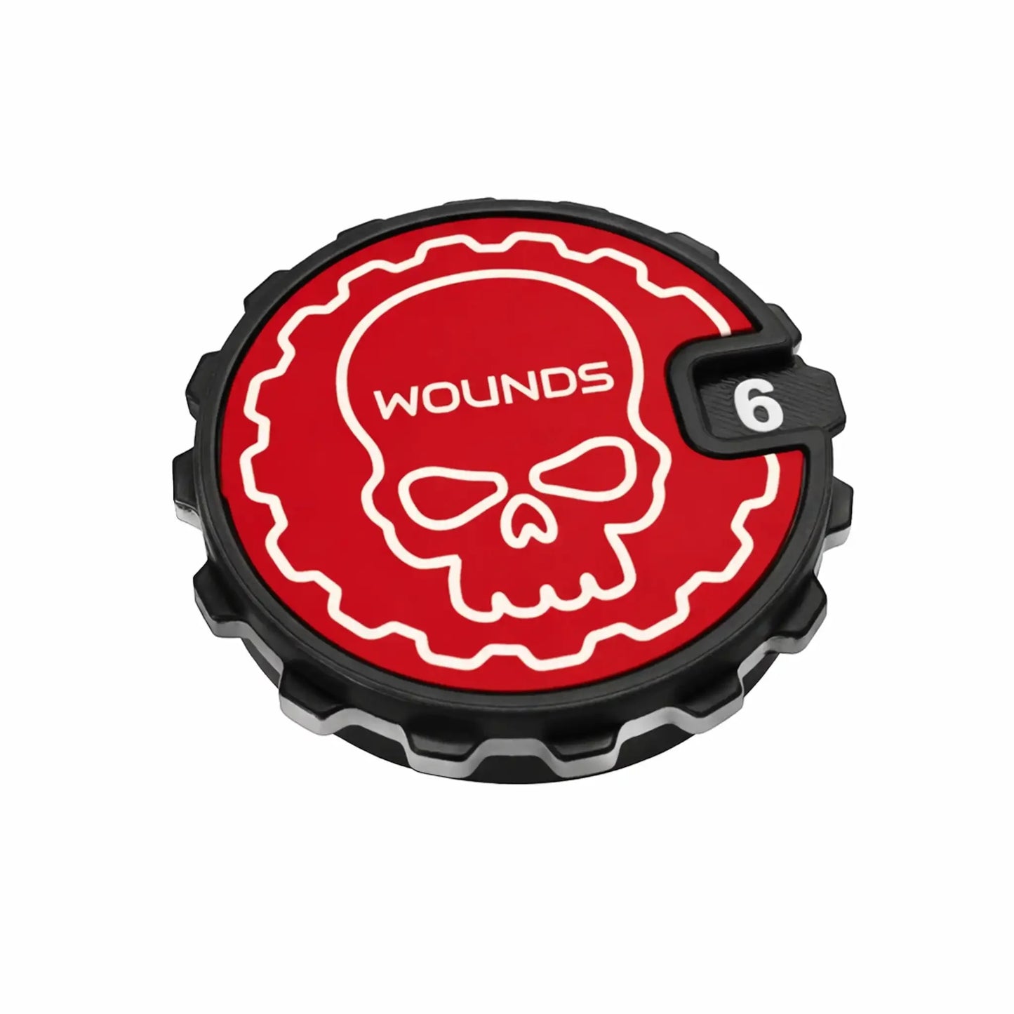 Blazeheart Red 1-16 Tabletop Wound Tracker
