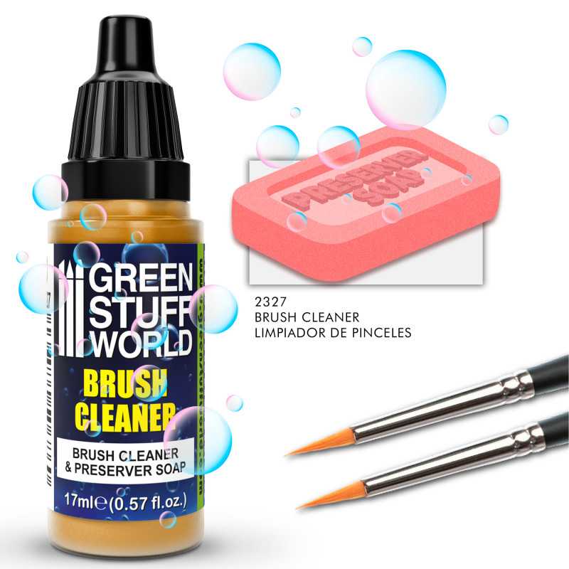 Brush Soap - Cleaner and Preserver - 17ml | Green Stuff World