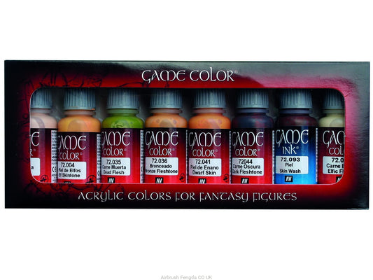 Vallejo Game Color - Skin Colour Set (x8)