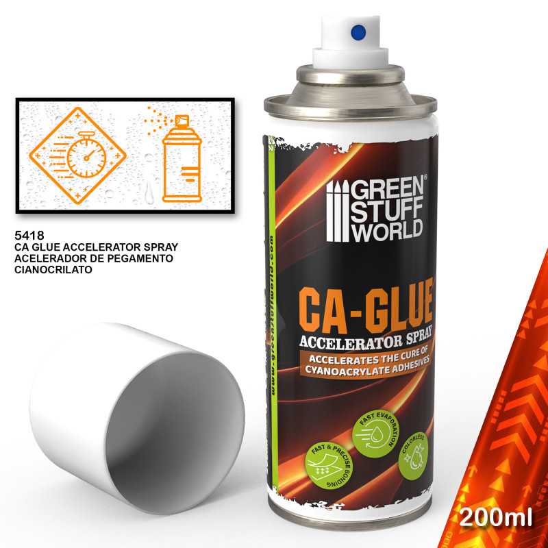 CA Glue Accelerator Spray - 200ml | Green Stuff World